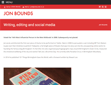 Tablet Screenshot of jonbounds.co.uk
